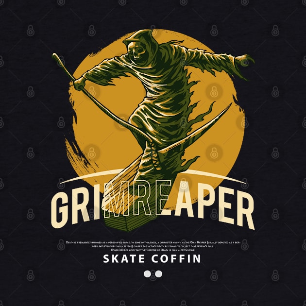 Grim Reaper Coffin Skate by Wagum Std